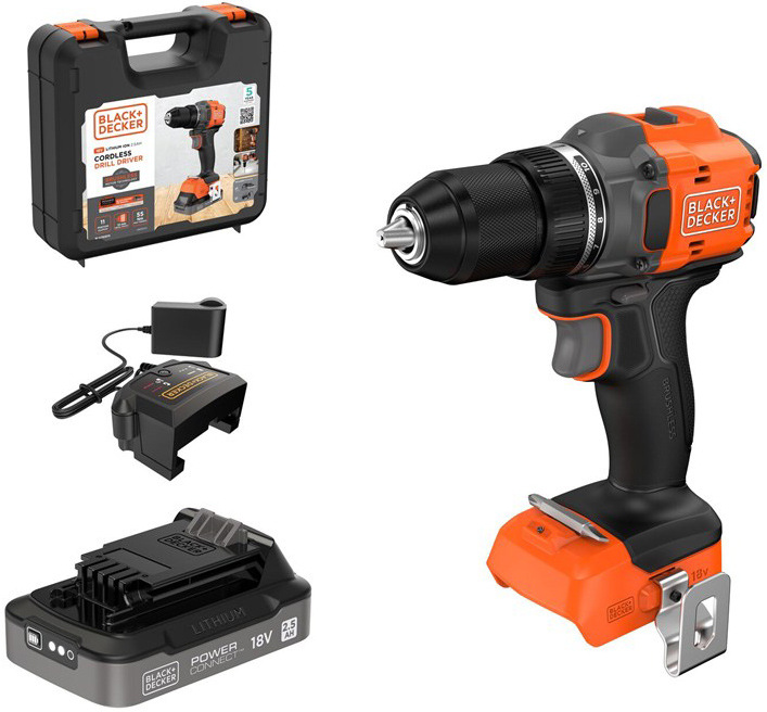 Vrtací šroubovák Black-Decker BLD782E1K-QW (s baterií)