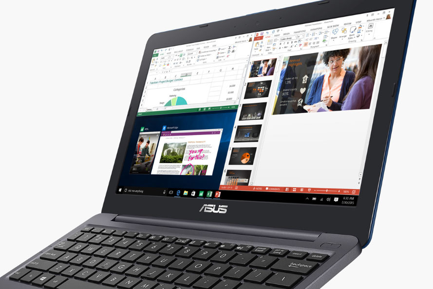 Notebook Asus VivoBook E203MA-FD018T bílý + Microsoft 365 pro jednotlivce