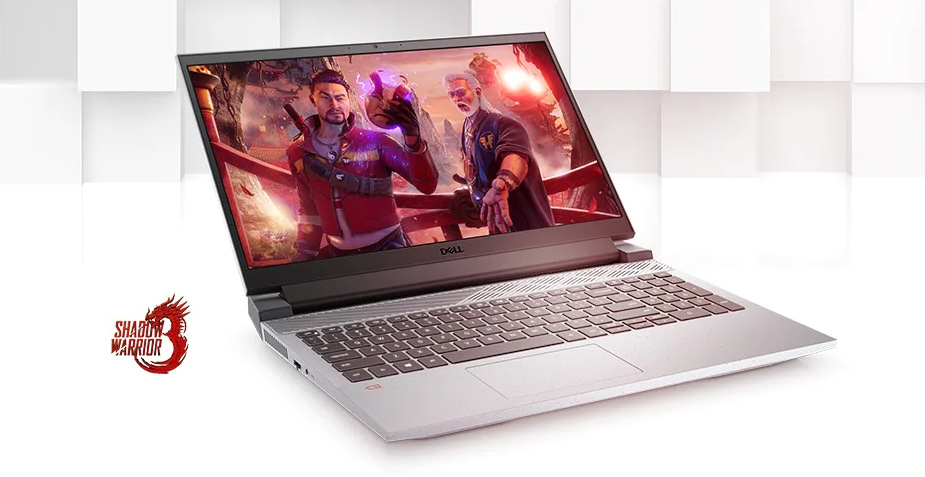 Notebook Dell G15 (5515) stříbrný