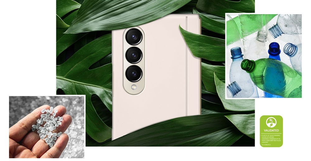 Kryt na mobil Samsung Galaxy Z Fold4 Slim Standing Cover černý Kryt na mobil Samsung Galaxy Z Fold4 Slim Standing Cover černý