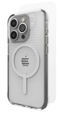 Kryt na mobil ZAGG Luxe Snap na Apple iPhone 15 Pro, Bundle + tvrzené sklo průhledný