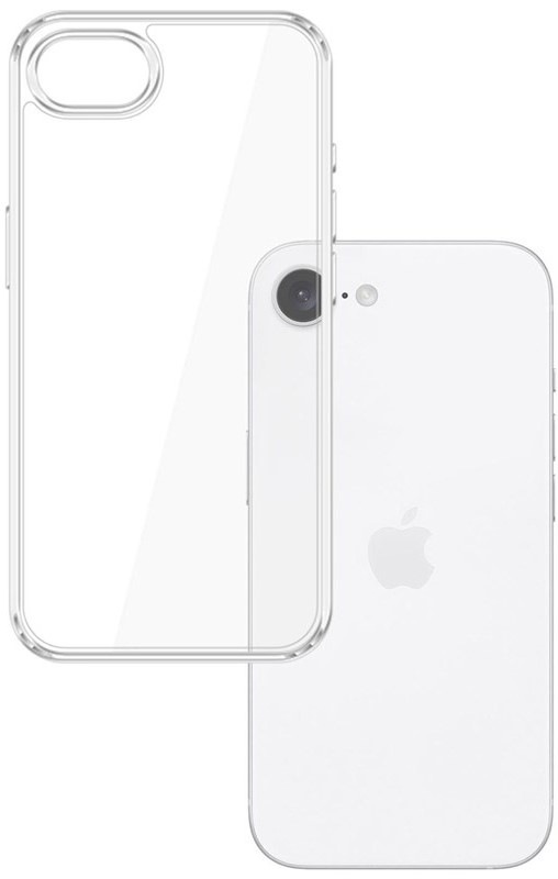 Kryt na mobil 3mk Armor Case na Apple iPhone 16e - průhledný