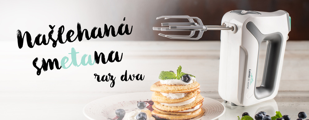 Ruční šlehač ETA Lento 2051 90000 šedý/bílý