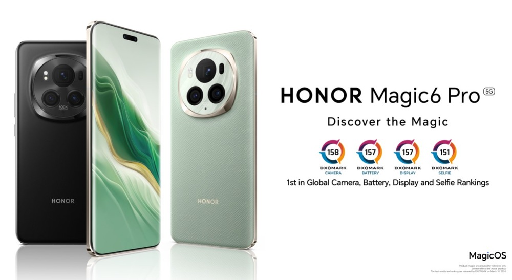 Mobilní telefon HONOR Magic6 Pro 5G 12 GB / 512 GB zelený