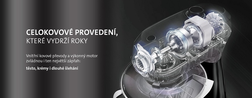Kuchyňský robot ETA Storio II 2043 90030, planetární systém míchání