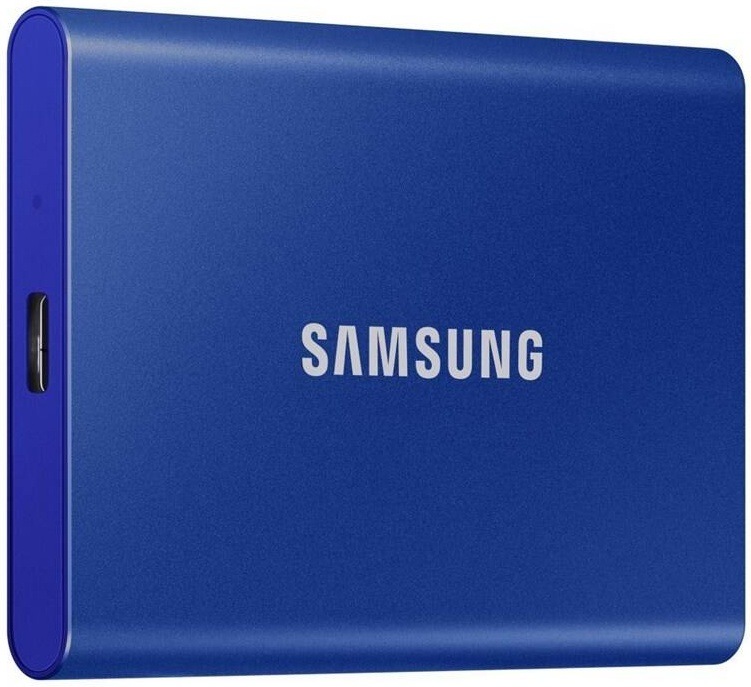 SSD externí Samsung T7 2TB modrý