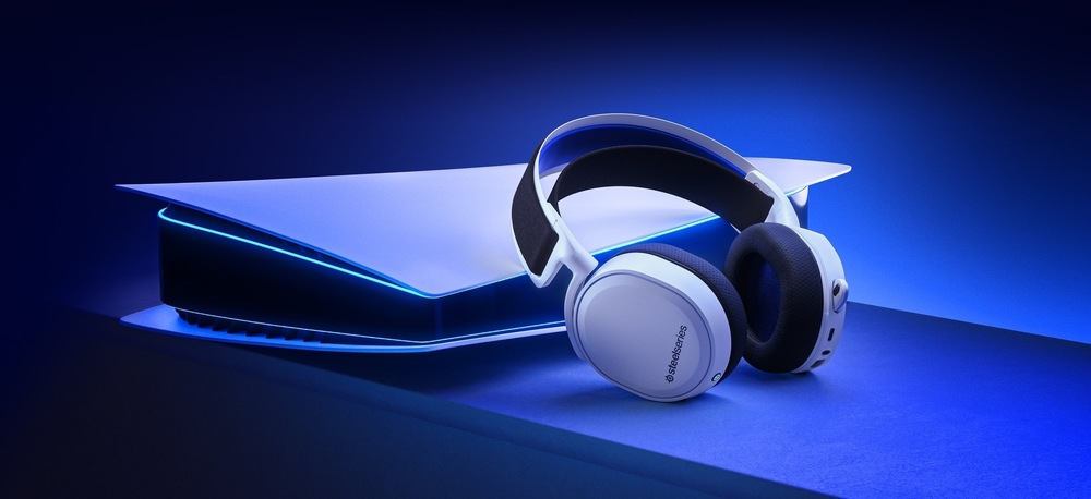 Headset SteelSeries Arctis 7P+ bílý SteelSeries Arctis 7P+