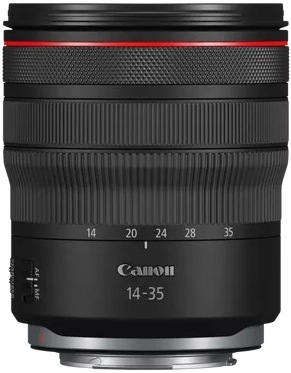 Canon RF 14–35 mm f/4 L IS USM, černá 