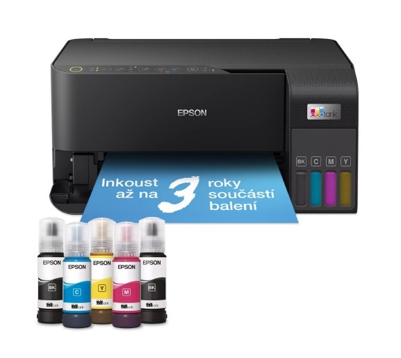 Tiskárna multifunkční Epson EcoTank L3550 černá Tiskárna multifunkční Epson EcoTank L3550 černá