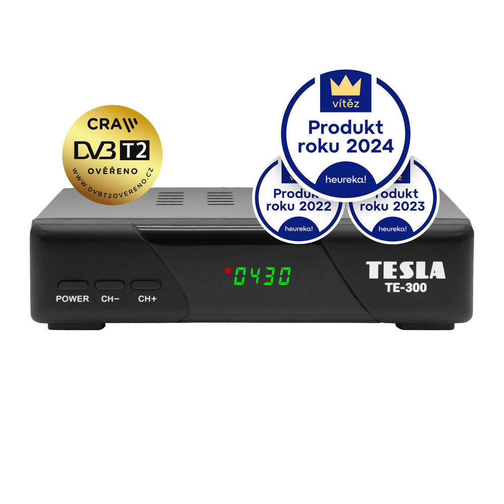 Set-top box Tesla TE-300 černý