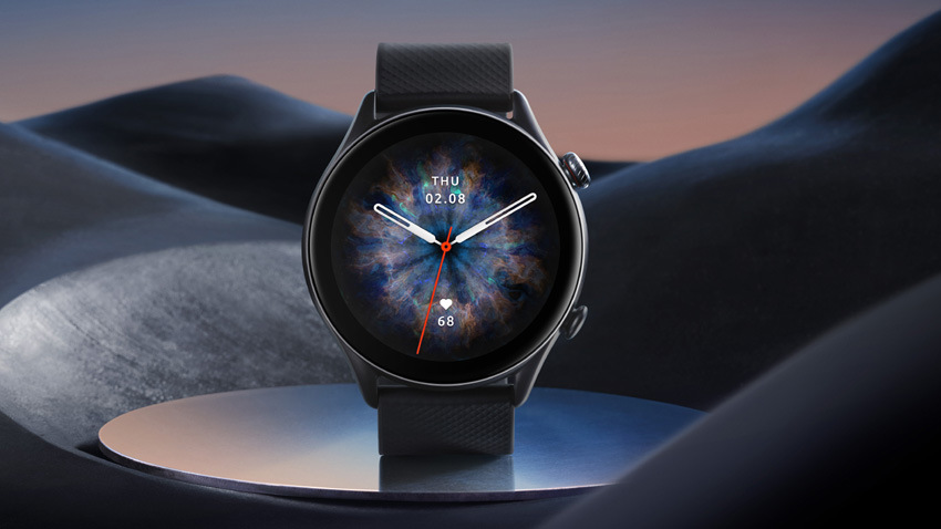 Chytré hodinky Amazfit GTR 3 Pro - ZÁNOVNÍ - 12 měsíců záruka černé