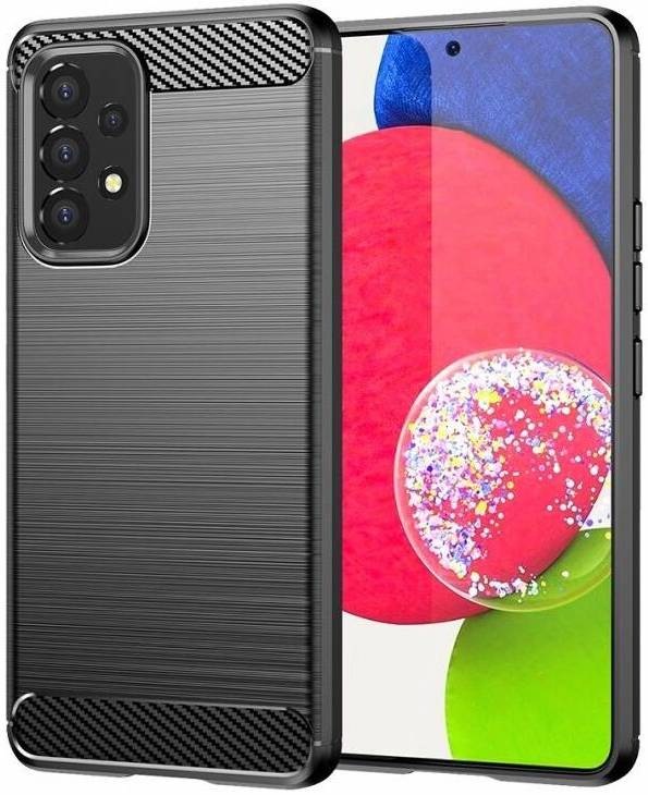 Kryt na mobil WG Carbon na Samsung Galaxy A53 5G černý