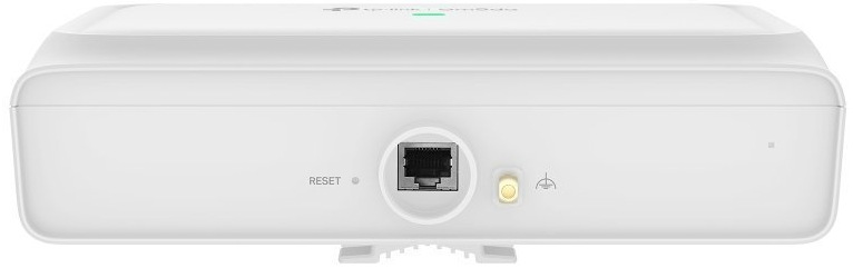 Spodní strana TP-Link EAP775-Wall se síťovým portem a tlačítkem RESET