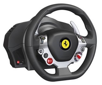 Volant Thrustmaster TX Ferrari 458 Italia pro Xbox One, One X, One S, Series, PC + pedály černý