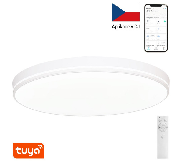 Stropní svítidlo IMMAX NEO LITE AREAS SMART 51cm, 48W Tuya Wi-Fi bílé Immax Neo Lite Areas