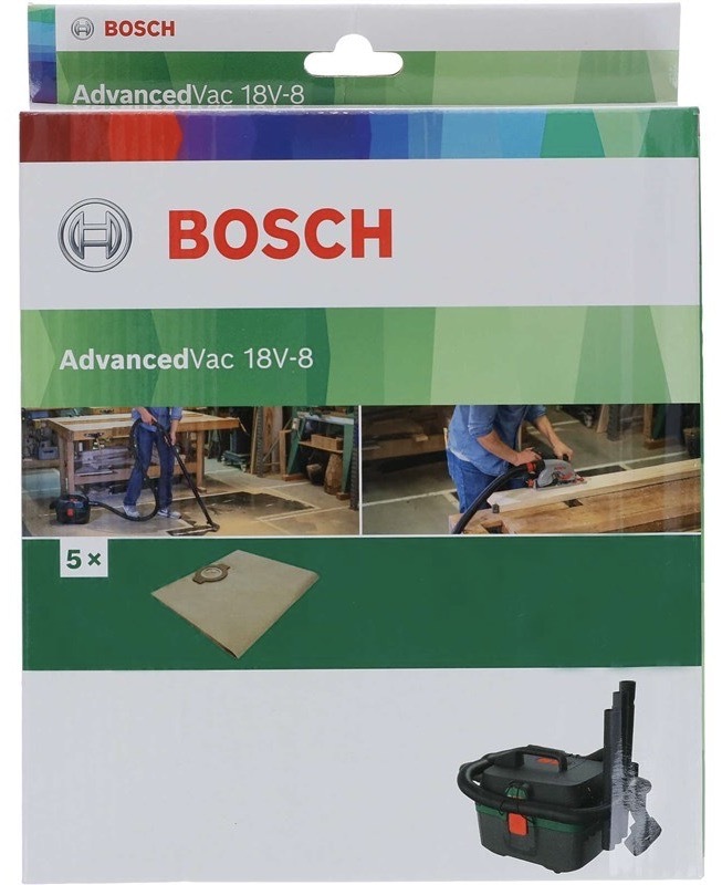 Sáčky do vysavače Bosch, 5 kusů, vysoce odolné