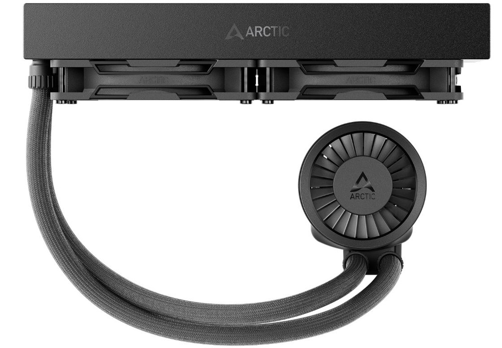 Vodní chladič Arctic Cooling Liquid Freezer III Pro 280 černý Opletené kabely Vodního chladiče Arctic Cooling Liquid Freezer III Pro 280