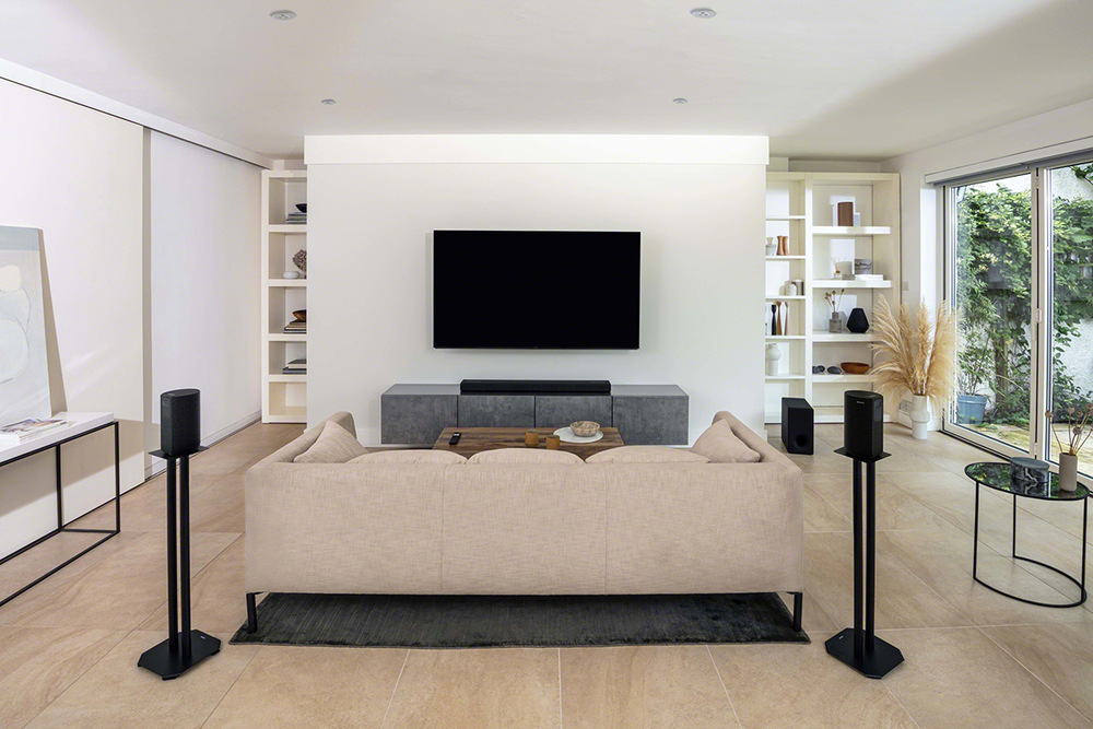 Reproduktory Sony SA-RS5S - flexibilní možnosti umístění