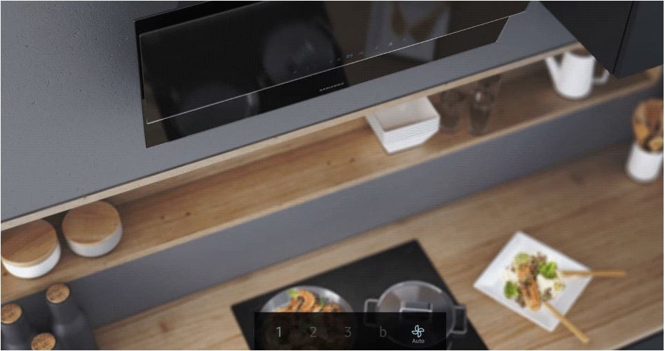Odsavač par Samsung NK24N9804VB černý Odsavač par Samsung NK24N9804VB černý