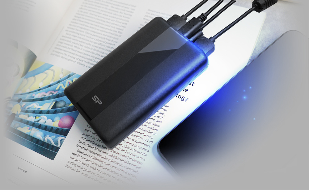 Powerbanka Silicon Power QS55 20 000mAh černá Silicon Power QS55