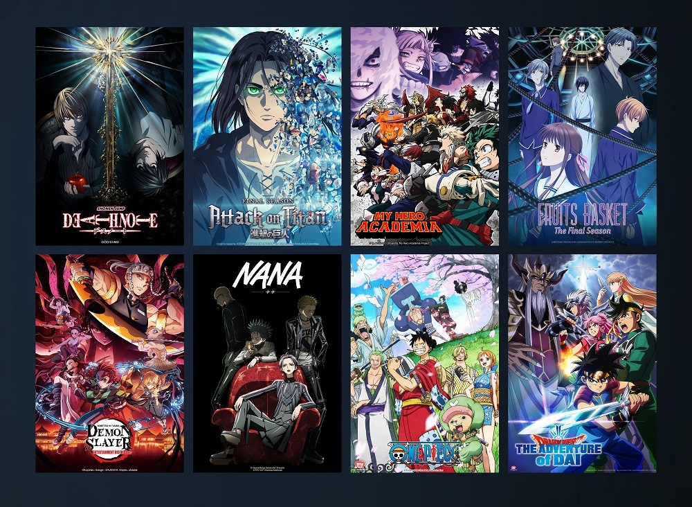 Televize Sony KD-75X75WL Televize Sony KD-75X75WL, Crunchyroll, Anime