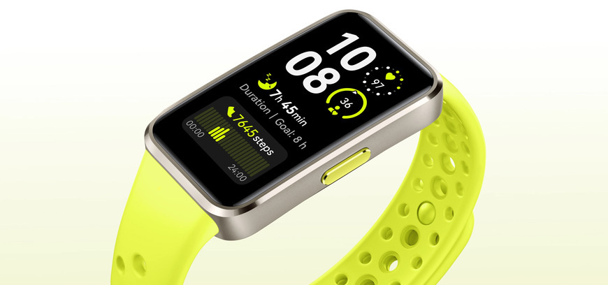 Huawei Band 10, růžová