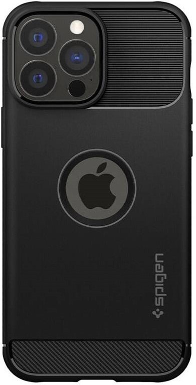 Kryt na mobil Spigen Rugged Armor na Apple iPhone 13 Pro Max černý