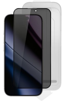 Tvrzené sklo Epico Privacy Glass 3D Ultra s aplikátorem na Apple iPhone 16 Pro/17 Tvrzené sklo Epico Privacy Glass 3D Ultra s aplikátorem na Apple iPhone 16 Pro/17