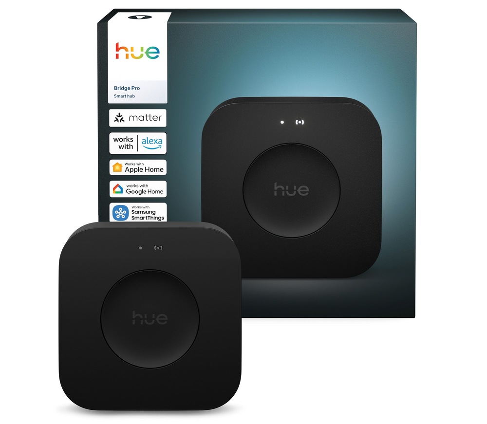 Řídicí jednotka Philips Hue Bridge Pro černá Řídicí jednotka Philips Hue Bridge Pro - černá
