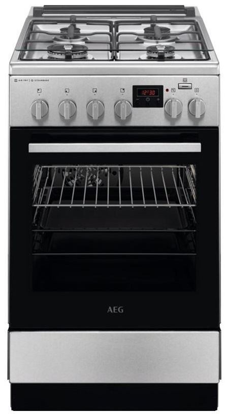 Kombinovaný sporák AEG Mastery CKB56480BM nerez