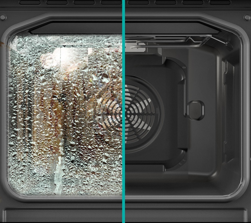Sporák Gorenje GEC5C61WG, bílá, AquaClean