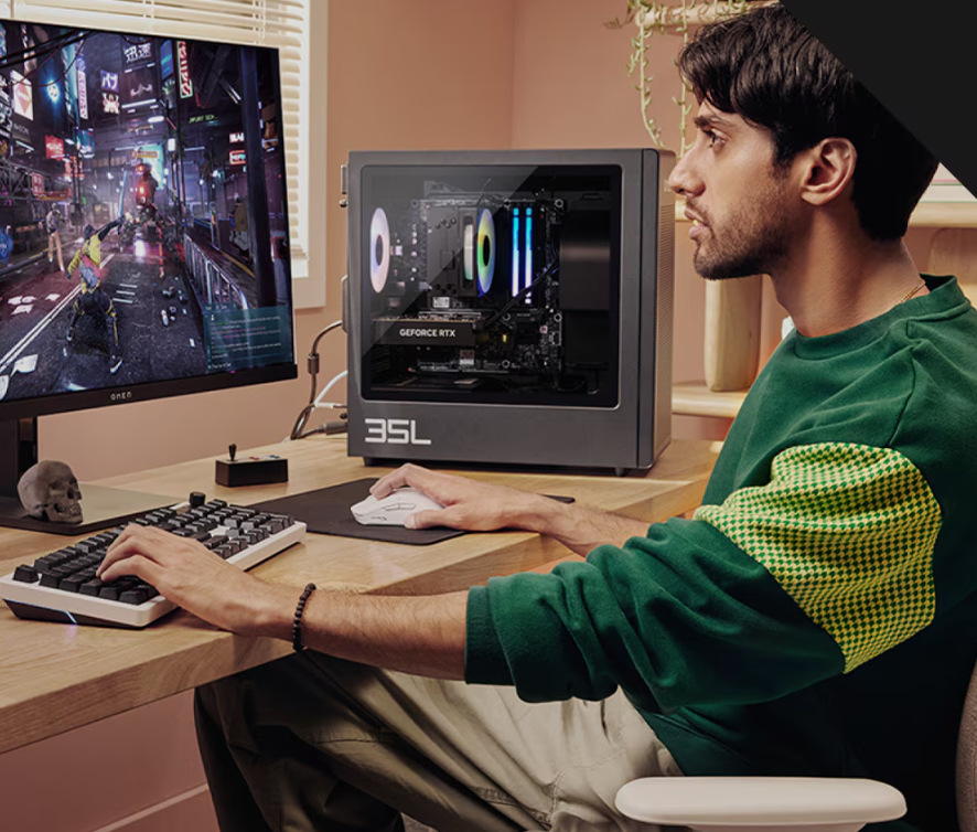 Herní počítač HP OMEN 35L GT16-0004nc + Game Pass předplatné na 3 měsíce černý Herní počítač HP OMEN 35L GT16-0004nc + Game Pass předplatné na 3 měsíce černý