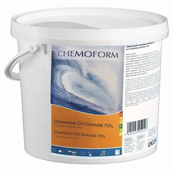 Bazénová chemie Chemoform Chlór granulát 3 kg