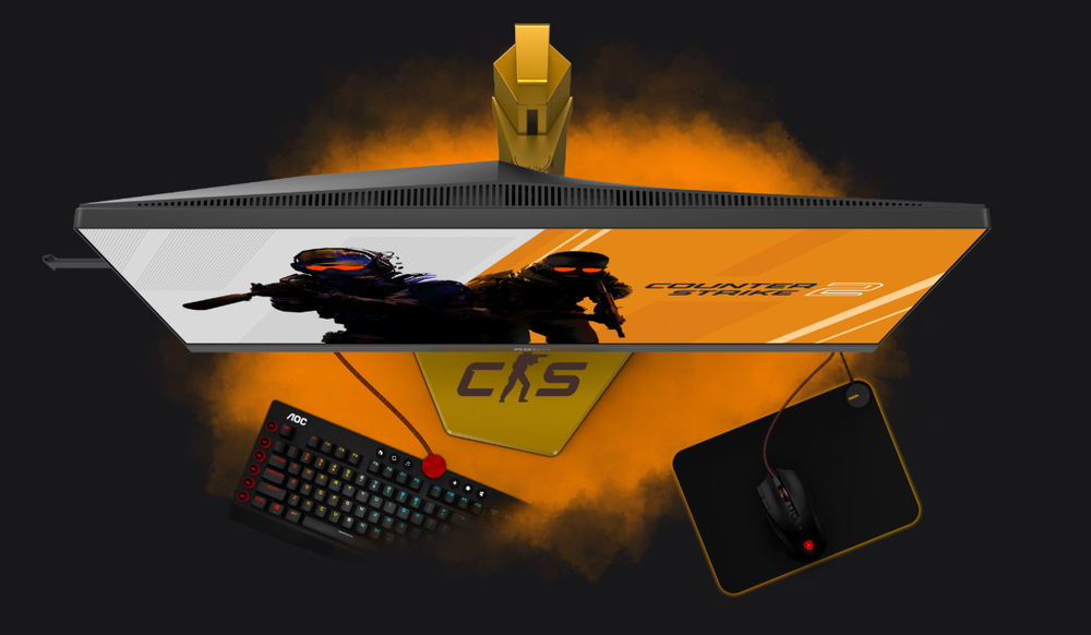 Herní monitor AOC AGON PRO CS24A černý/žlutý
