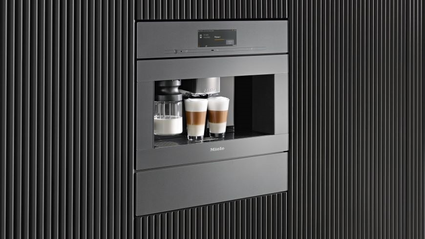 Vestavné espresso Miele CVA 7840 nerez