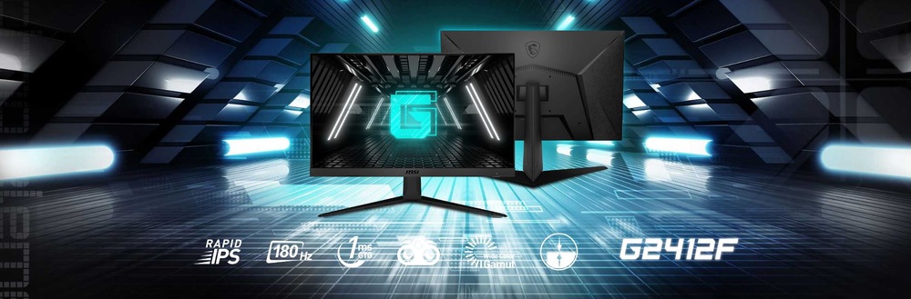 Herní monitor MSI G2412F černý MSI G2412F