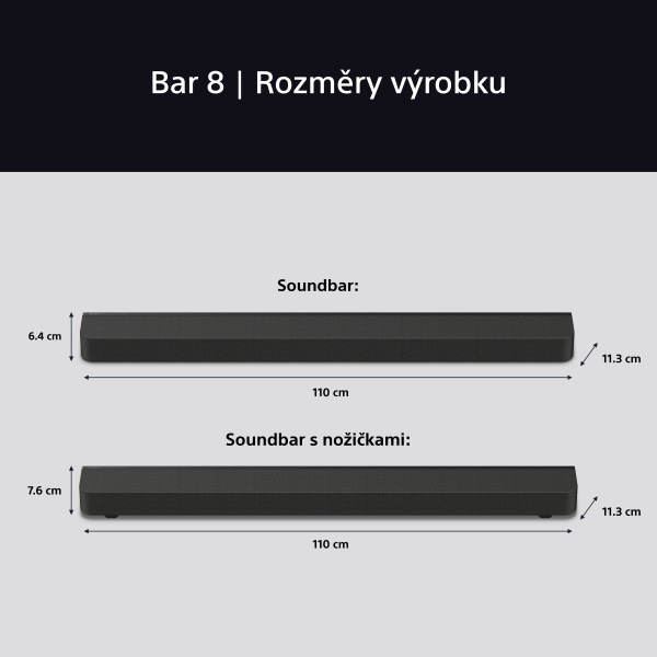 Soundbar Sony HT-A8000 Theatre Bar 8