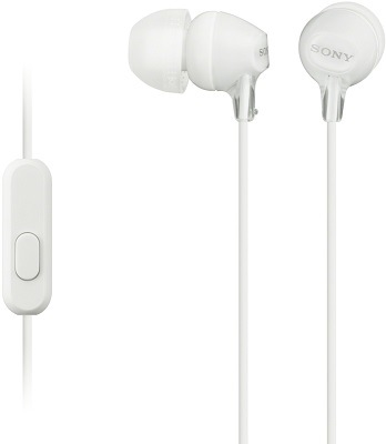 Sony MDR-EX15APW, bílá