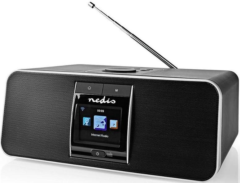 Internetový radiopřijímač s DAB+ Nedis RDIN5005BK černý