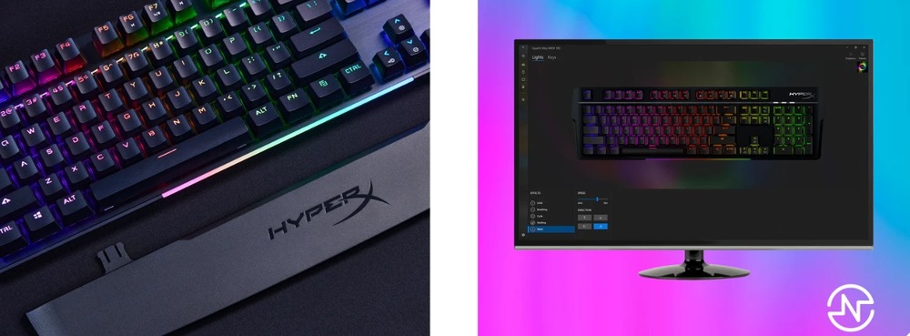 Klávesnice HyperX Alloy MKW100, US Layout černá HyperX Alloy MKW100