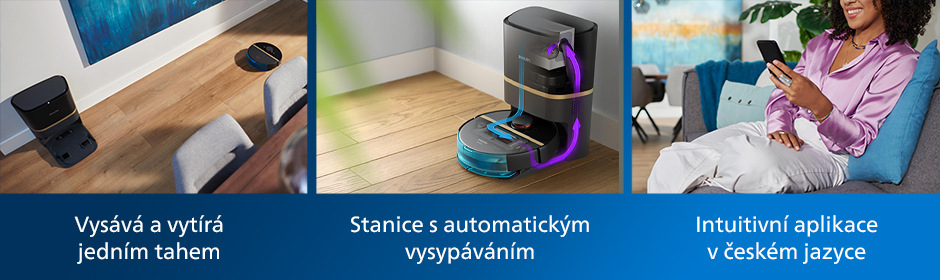 Robotický vysavač Philips Series 7000 XU7100/01 Robotický vysavač Philips Series 7000 XU7100/01