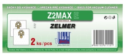 Sáčky do vysavače Jolly MAX Z 2 E (2 ks) Sáčky do vysavače Jolly MAX Z 2 E (2 ks)