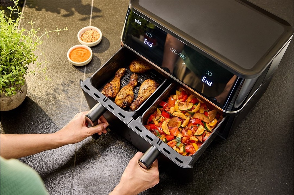 Fritéza horkovzdušná Braun TwinCook 5 TD5030.IBK černá