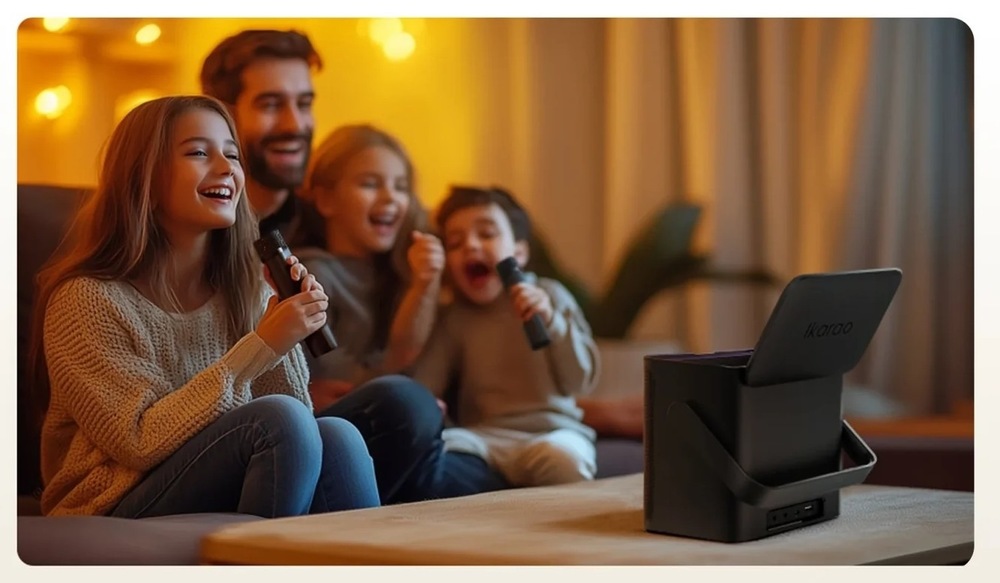 Party reproduktor Ikarao Shell S3 černý Díky vestavěným karaoke aplikacím, technologii Bluetooth a až 7 hodinám nepřetržitého provozu na baterii je Shell S3 připraven na každý večírek, spontánní sraz nebo rodinnou oslavu.