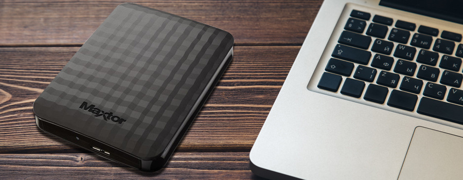 Externí pevný disk 2,5" Maxtor M3 Portable 1TB černý Externí pevný disk 2,5" Maxtor M3 Portable 1TB černý