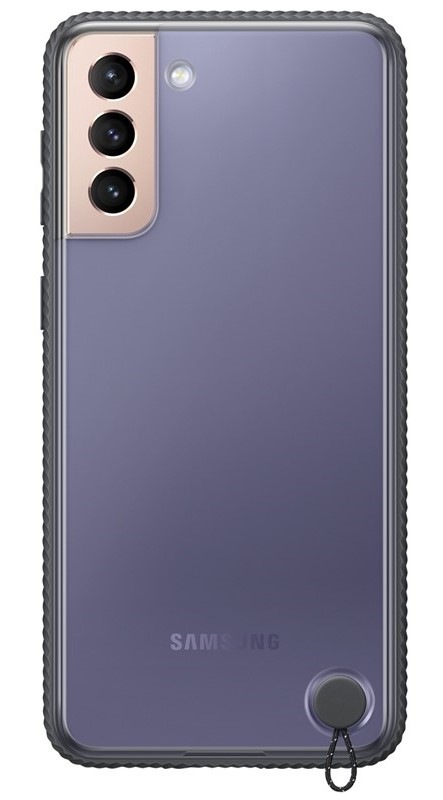 Kryt na mobil Samsung Galaxy S21+ 5G černý/průhledný