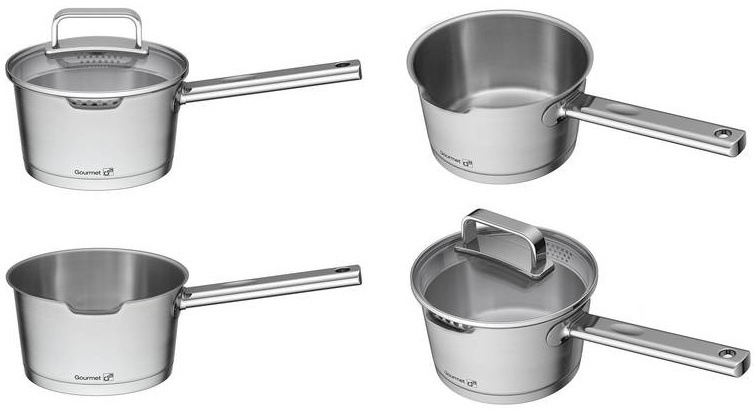 Sada nádobí G21 Gourmet Magic 9 ks nerez Sada nádobí G21 Gourmet Magic 9 ks nerez