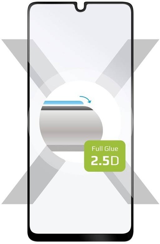 Tvrzené sklo FIXED Full-Cover na Samsung Galaxy A33 5G černé