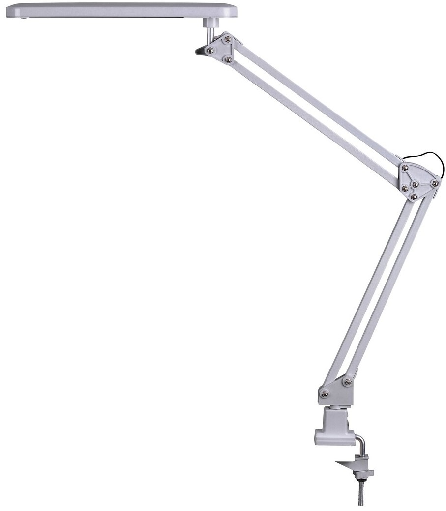 Stolní LED lampička Rabalux Raul 4420 stříbrná