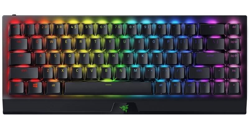Klávesnice Razer BlackWidow V3 Mini HyperSpeed (Yellow Switch) Phantom Ed. - US Layout černá